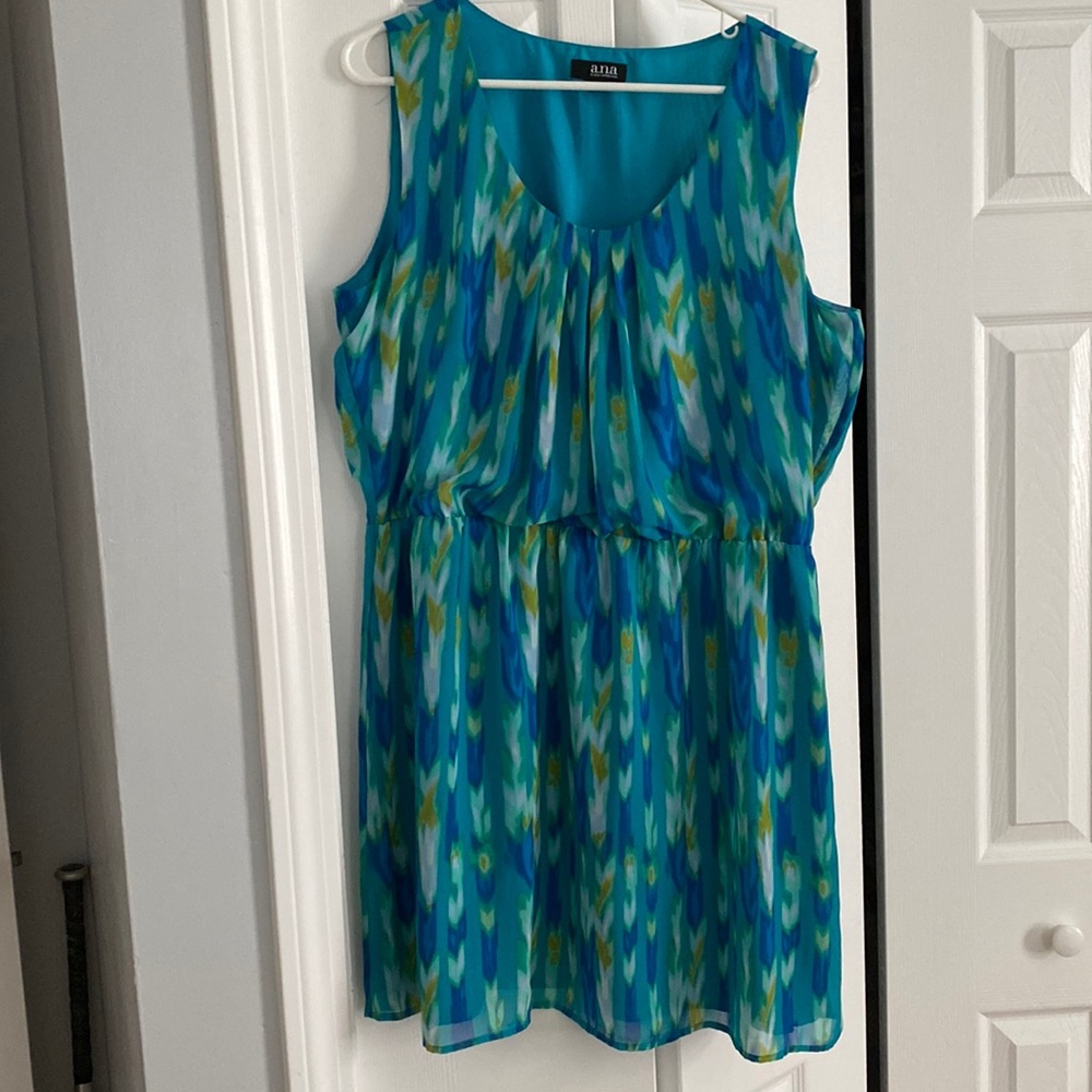 Ruched waist summer dress
